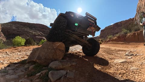 Working the rock garden