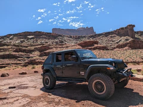 Sucia against the canyon