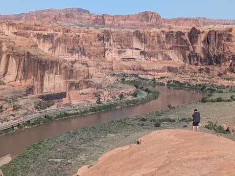 Overlooking the Colorado River